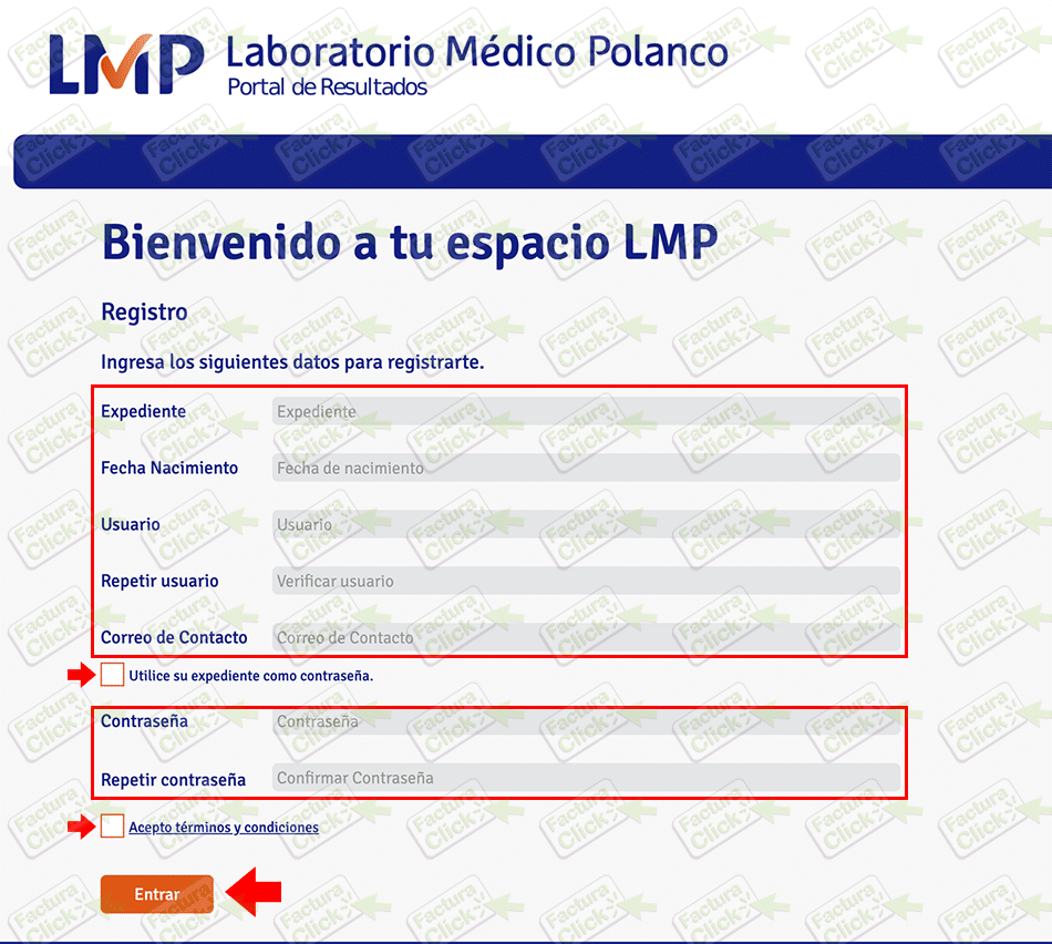 LABORATORIO MEDICO POLANCO FACTURACION